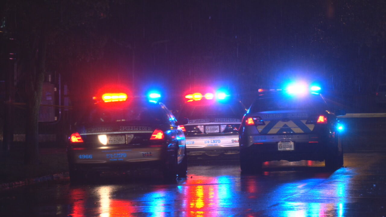 LMPD officer, woman taken to hospital after crash on Gene Snyder Freeway